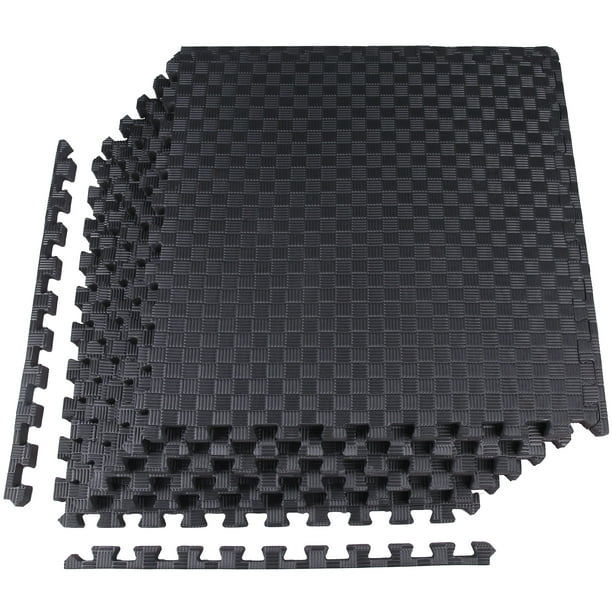 Puzzle Interlocking Exercise Mat Gym Mats Protective EVA Foam Tiles